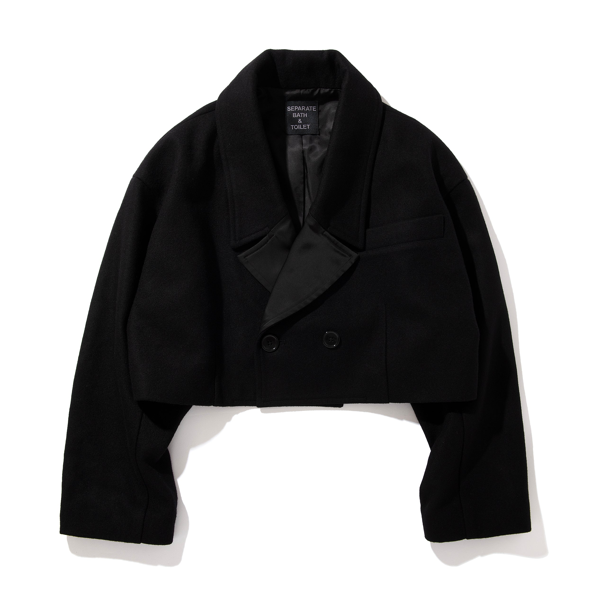 SEPARATE BATH & TOILET セパバス　 ブラックジャケット SHORT W JACKET – SEPARATE BATH & TOILET