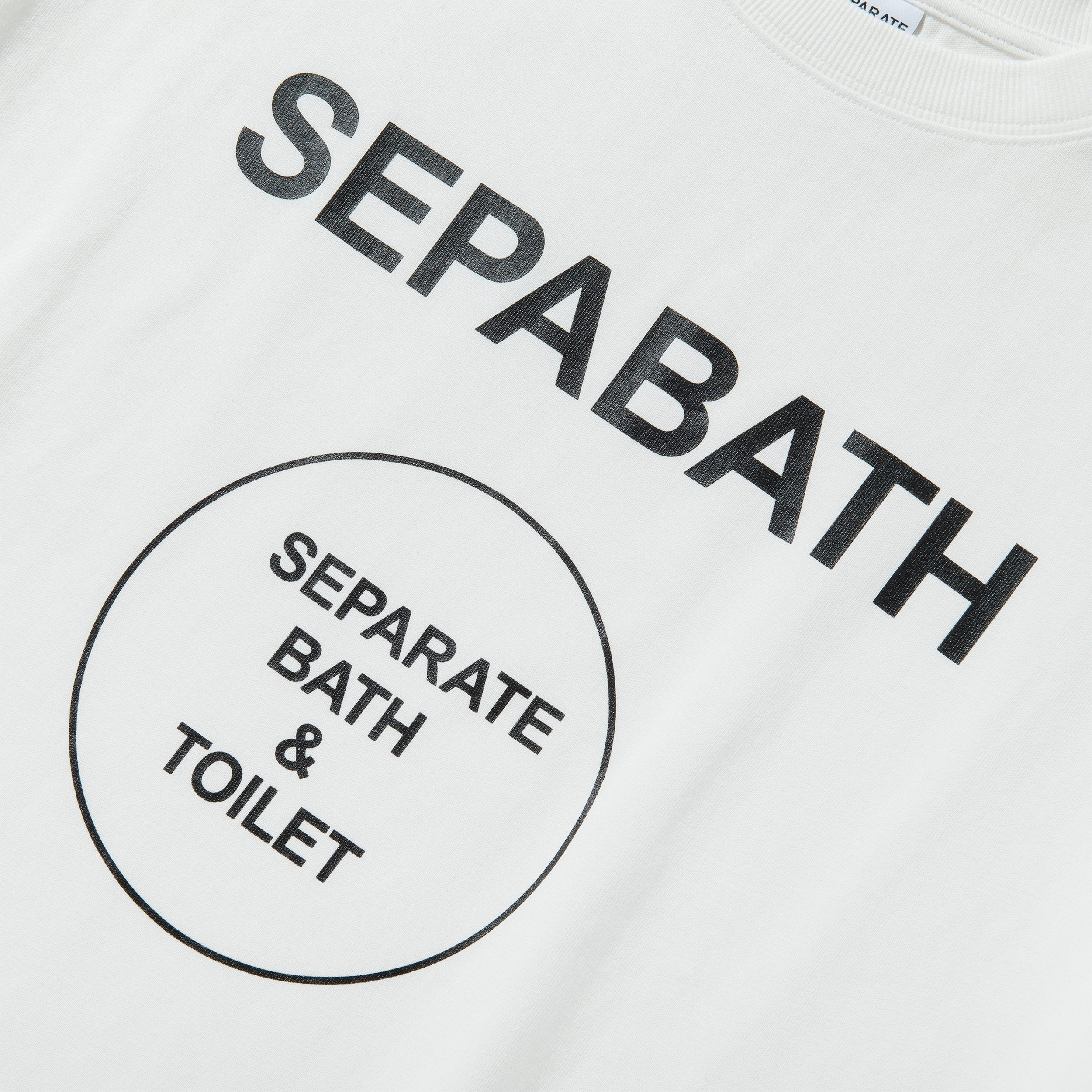 CIRCLE LOGO S/S TEE – SEPARATE BATH & TOILET